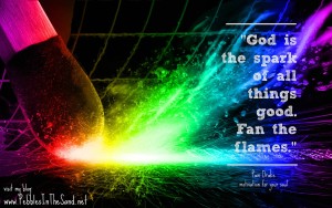 GOd is the spark
