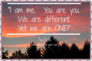 we are one
