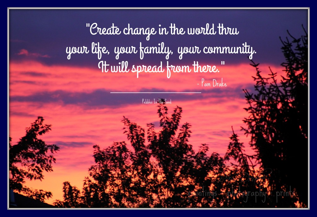 create change - border